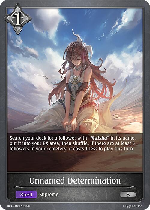 Unnamed Determination