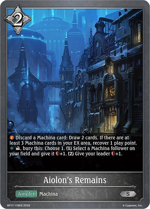 Aiolon's Remains - BP17: Convergent Destinies - Shadowverse: Evolve -  TCGplayer.com