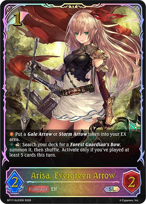 Arisa, Evergreen Arrow (SL) - BP17: Convergent Destinies