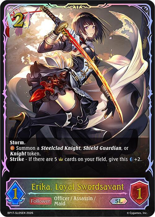 Erika, Loyal Swordsavant (SL)