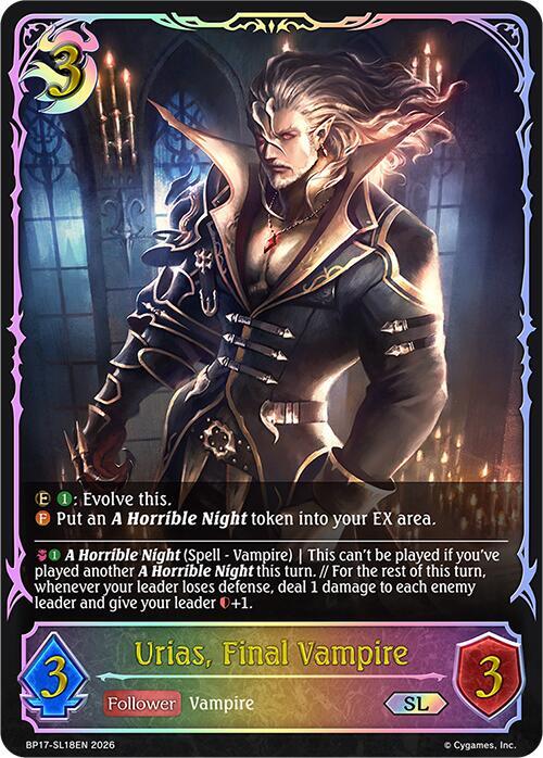 Urias, Final Vampire (SL) - BP17: Convergent Destinies