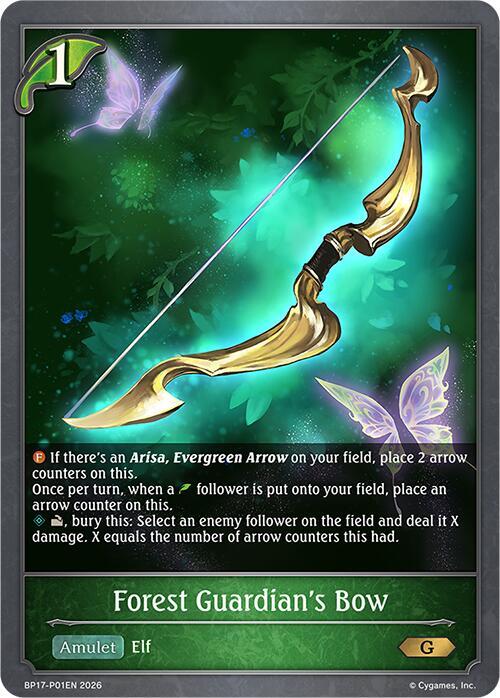 Forest Guardian's Bow - P01EN (Foil)