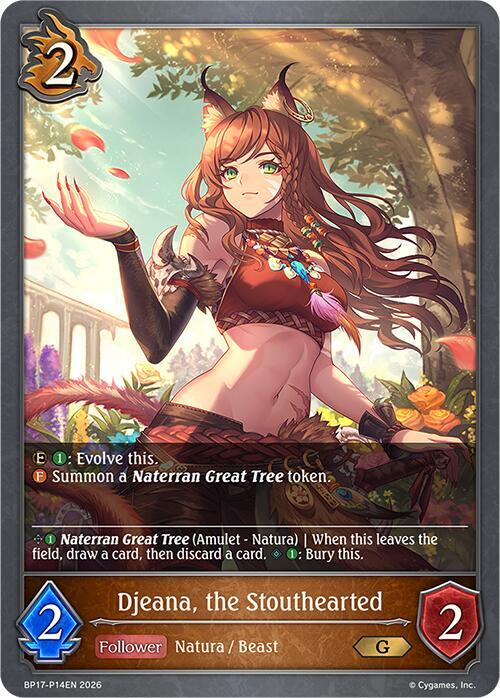 Djeana, the Stouthearted - P14EN (Foil)