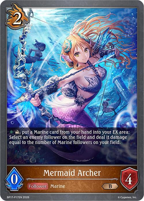 Mermaid Archer - P17EN (Foil)