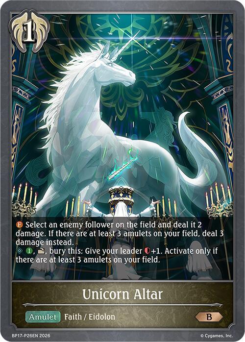 Unicorn Altar - P26EN (Foil)