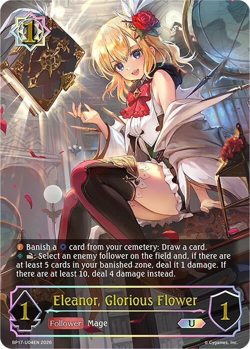 amenoiro★  Eleanor, Glorious Flower (U) - BP17: Convergent Destinies
