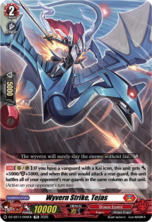 Wyvern Strike, Tejas - DZ-SS14: Dragonic Overlord Start Deck