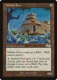 Mobile Fort - Urza's Saga - Magic: The Gathering card