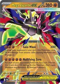 Mega Zygarde ex #047/088 from Jumbo Cards Pokemon card image