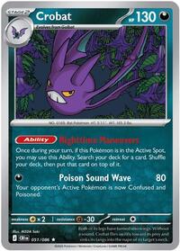 Crobat - 051/086 (Non-Holo) #051/086 from Deck Exclusives Pokemon card image