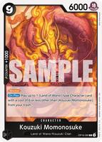 Kouzuki Momonosuke (085) - The Time of Battle - One Piece Card