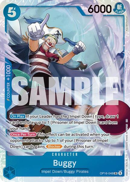 Buggy (048) - The Time of Battle - One Piece Card Game - TCGplayer.com