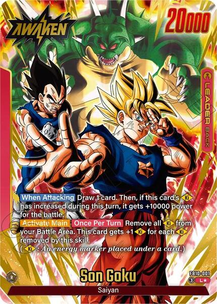 Son Goku - FB10-001 (Alternate Art) - Cross Force - Dragon Ball