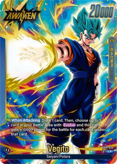 Son Goku/Vegeta // Vegito (Alternate Art) card