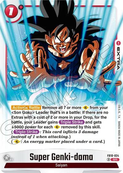 Super Genki-dama card