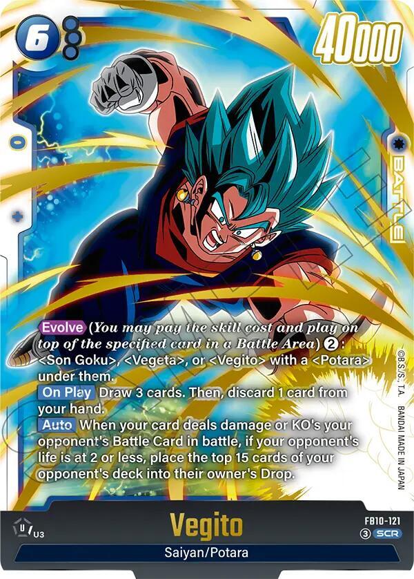 Vegito - FB10-121 - Cross Force - Dragon Ball Super: Fusion World