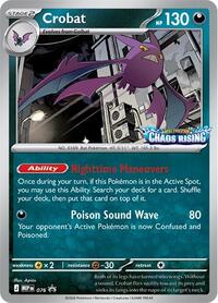 Crobat - 076 #076 from ME: Mega Evolution Promo Pokemon card image