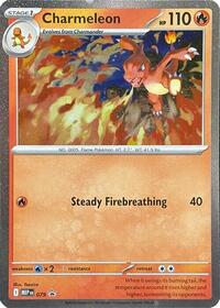 Charmeleon - 079 (Cosmos Holo) #079 from ME: Mega Evolution Promo Pokemon card image