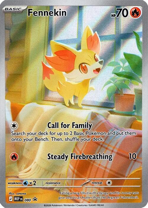 Fennekin 080 TCGMatch Chile