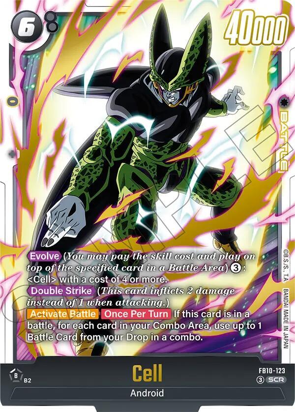 Cell - FB10-123 - Cross Force - Dragon Ball Super: Fusion World
