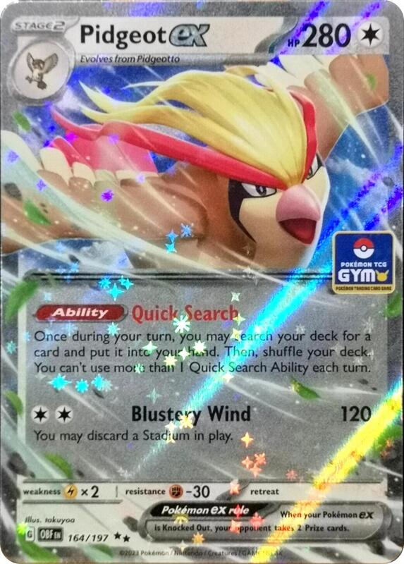 Pidgeot ex 164/197 from Miscellaneous Cards & Products