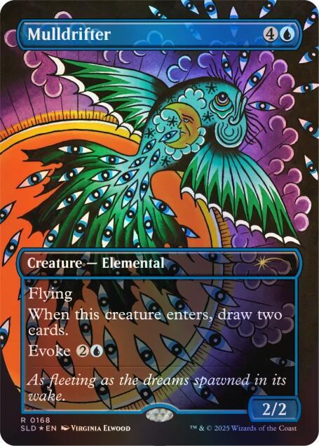 Mulldrifter (0168) (Rainbow Foil) - Secret Lair Drop Series