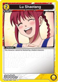 Lu Shaotang (029) - Union Arena UE19BT: SAKAMOTO DAYS trading card