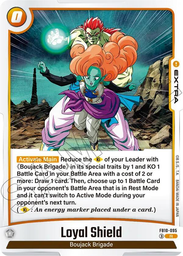 Loyal Shield FB10-095 card
