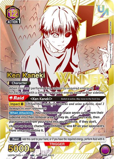 Ken Kaneki (042) (UR) (Winner) card