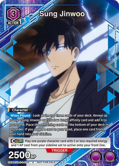 Sung Jinwoo (018) card