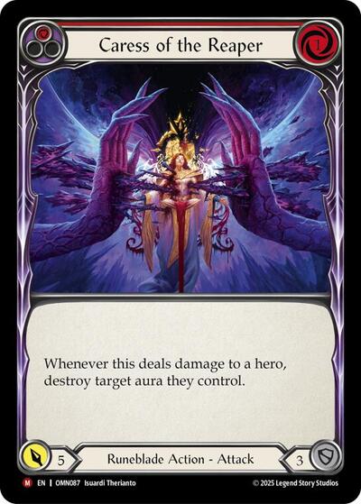 Caress of the Reaper Omens of the Third Age card price