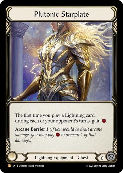 Plutonic Starplate Omens of the Third Age card price