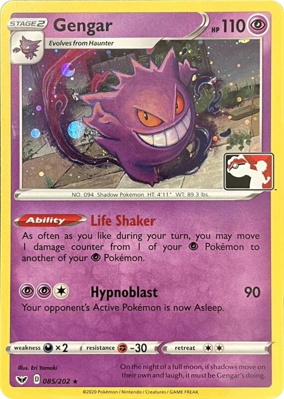 Gengar (Library Exclusive) 085/202 from Miscellaneous Cards & Products