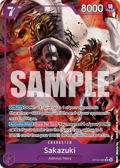 Sakazuki (Alternate Art) The Time of Battle card price