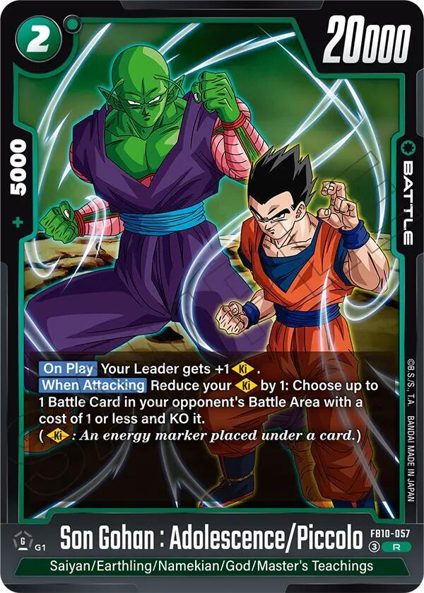 Son Gohan : Adolescence/Piccolo - Cross Force - Dragon Ball Super