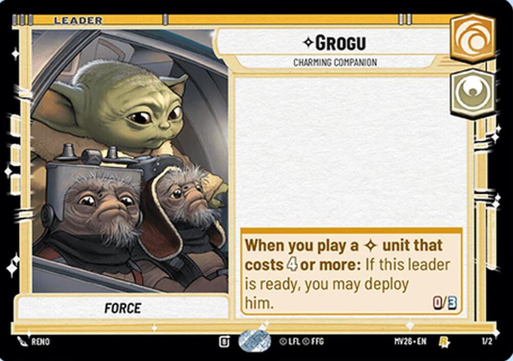 Grogu - Charming Cmpanion - Event Exclusive Promos - Star Wars: Unlimited -  TCGplayer.com