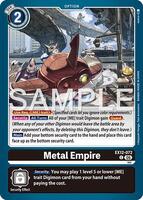 Metal Empire - Digital World Shambala - Digimon Card Game