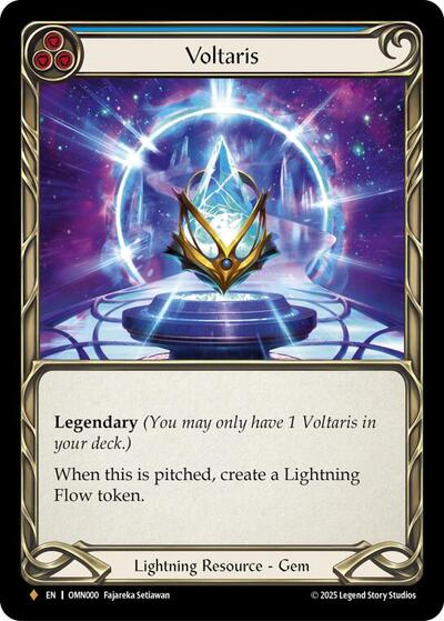 Voltaris (Blue) Omens of the Third Age card price