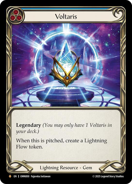 ボルタリス / Voltaris rf jp Voltaris (Blue) - Omens of the Third Age - Flesh and Blood TCG