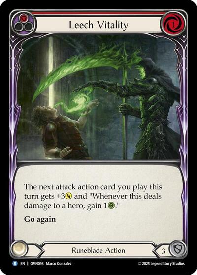 Leech Vitality Red