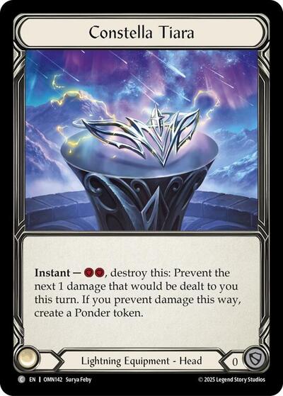 Constella Tiara Omens of the Third Age card price