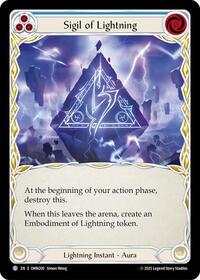 Sigil Of Lightning (Blue)