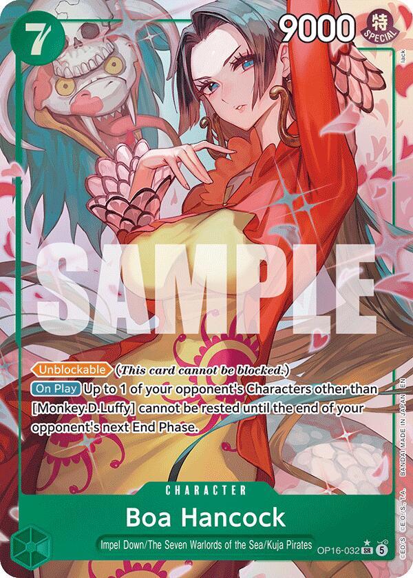 Boa Hancock (Alternate Art) - The Time of Battle - One Piece Card