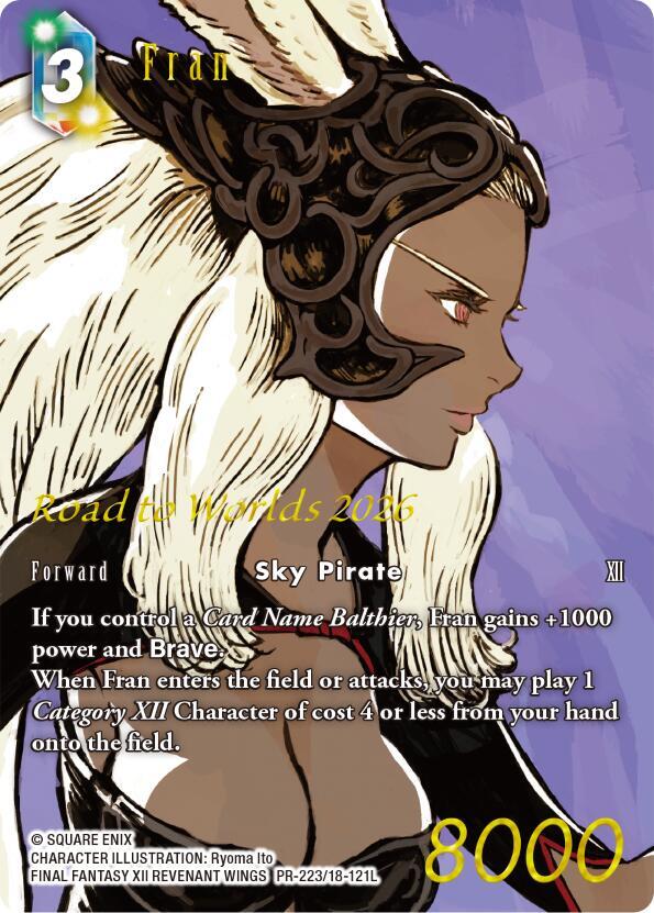 Fran (Road to Worlds 2026) - FF: Promo Cards - Final Fantasy TCG