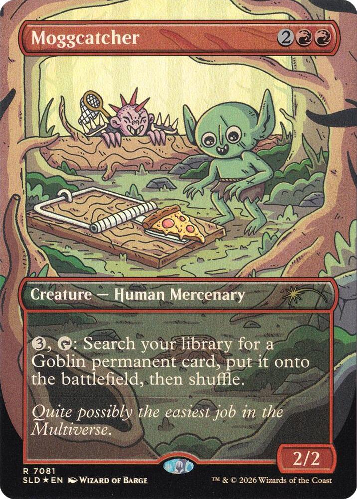 MTG SLD 森 476 Magali先生サインド Moggcatcher - Secret Lair Drop Series - Magic: The Gathering