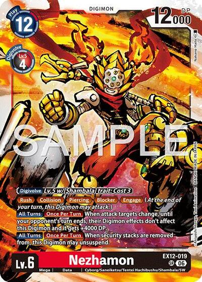 Nezhamon card price