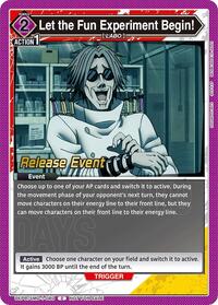 Let the Fun Experiment Begin! - Union Arena UE19BT: SAKAMOTO DAYS Release Event Cards trading card