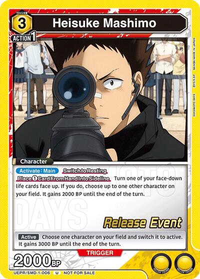 Heisuke Mashimo (006) card