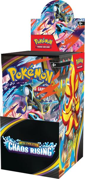 Chaos Rising Half Booster Box - ME04: Chaos Rising - Pokemon