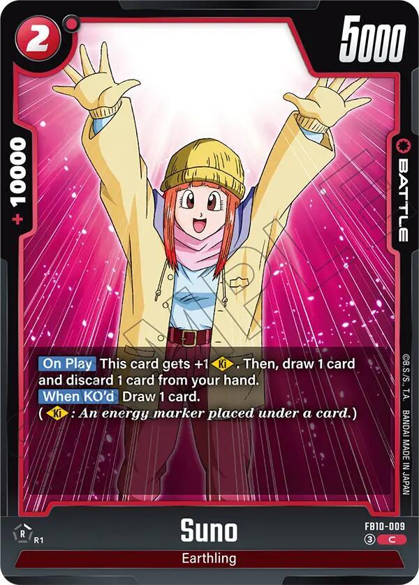 ゲームセンター・ゲームカード suni Suno - Cross Force - Dragon Ball Super: Fusion World - TCGplayer.com